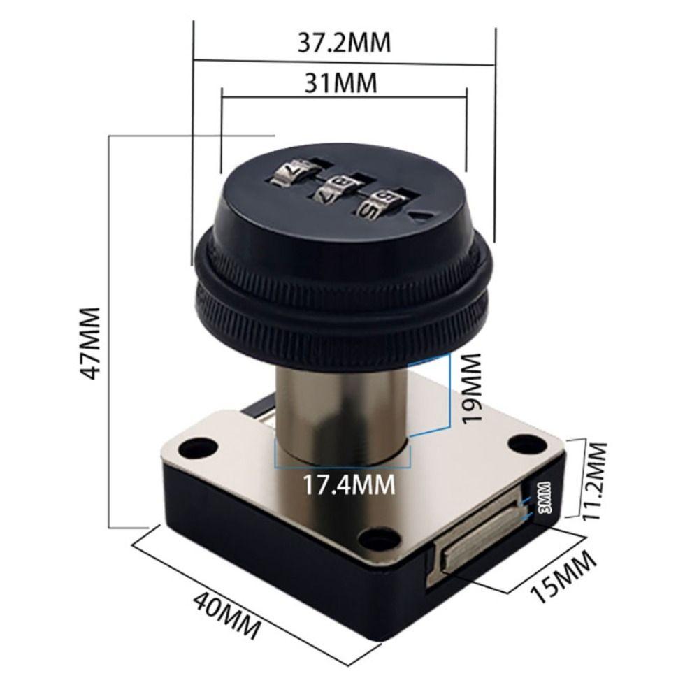 Простота установки шкафа с паролем Замок с механическим паролем Замок с паролем для ванной комнаты