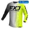 Ребенок Мотокросс Джерси гоночный Внедорожник Велосипед MX Эндуро МОТО Мотоцикл мальчик девочка 5 6 7 8 9 10 11 12 13 14 15 16
