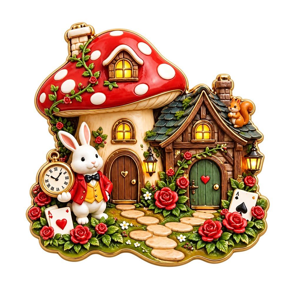 3D Relief Resin Fridge Magnet Simulation 3D Refrigerator Stickers Refrigerator Decoration