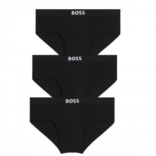 BOSS Men's Logo Briefs (Pack of 3)