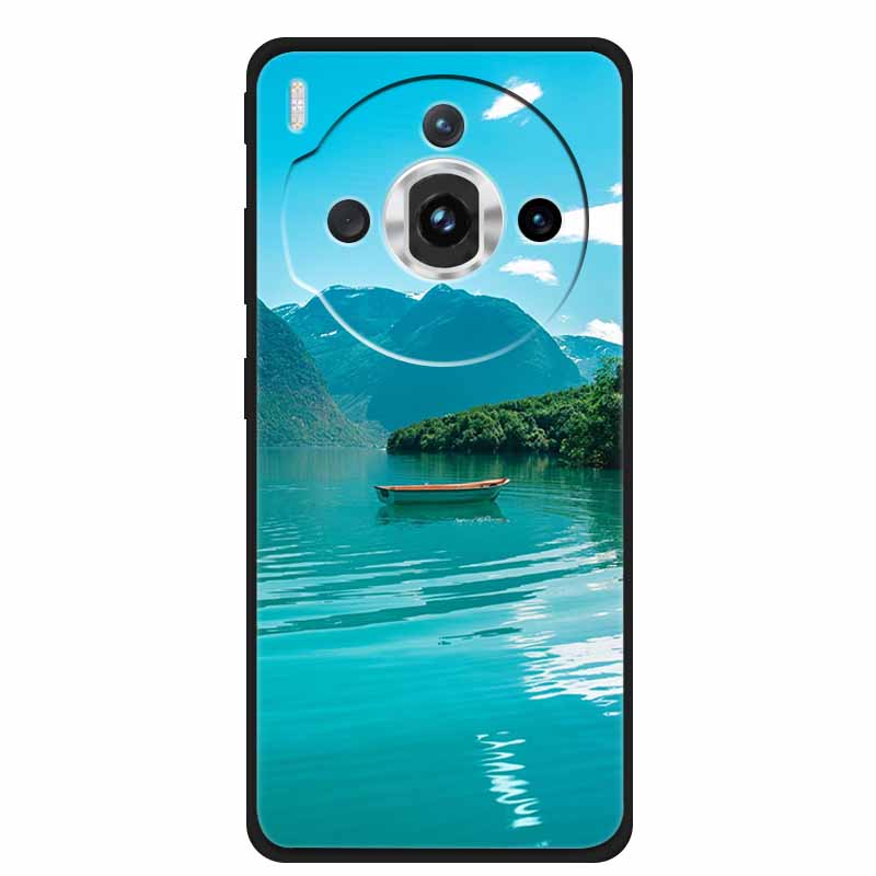 Для ZTE nubia Z60S Pro 6.78" Чехол ТПУ Мягкий Черный Силикон Расписной Милый Кот Звездный Чехол для Nubia Z60S Pro Роскошные Животные Funda