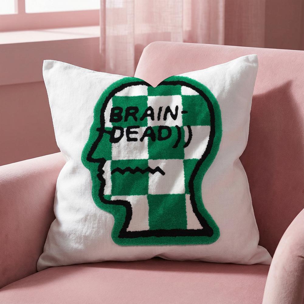 Лос-Анджелес B-Brain Dead Наволочка для подушки, Многоцелевая наволочка для дома и автомобиля - Двусторонняя, Мягкая и прочная для ежедневного использования