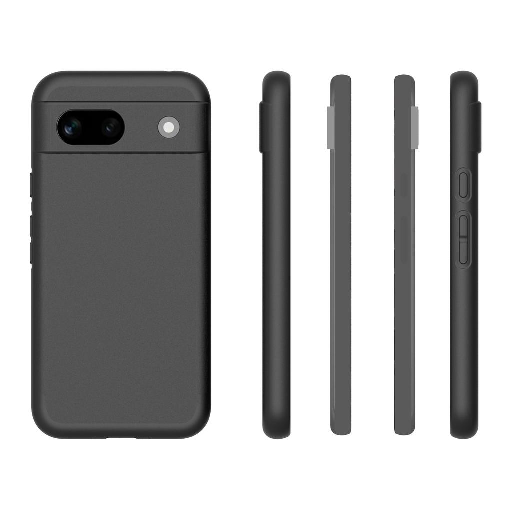 10 шт./уп. Чехол для Google Pixel 8a Защитная крышка из мягкого ТПУ с защитой от отпечатков пальцев