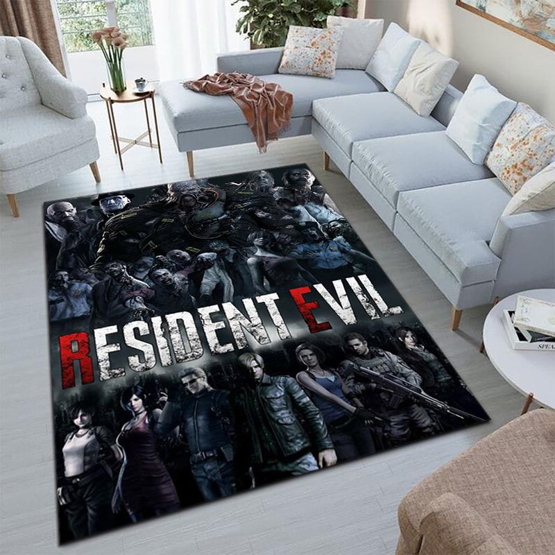 Sci-Fi game Resident Evil, Umbrella Corporation, soft carpet, home living room, office chair pad, door mat, door mat carpet U1