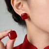 Красная Площадь Анкары Серьги-Гвоздики Для Женщин Ежедневные Универсальные Высококачественные Простые Серьги Серьги