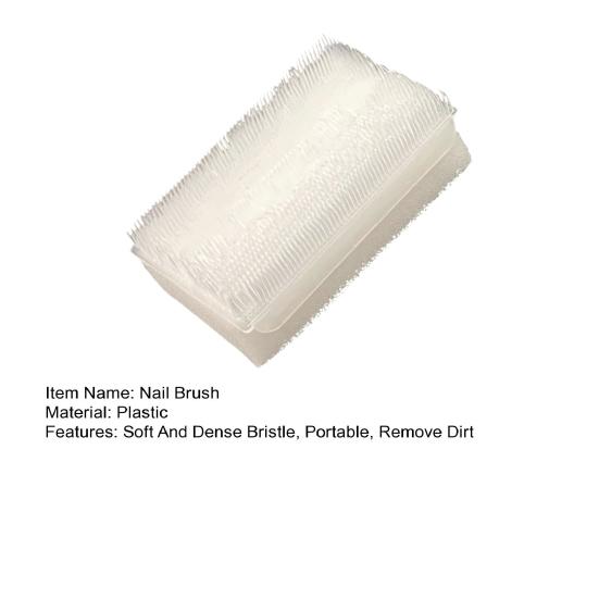 Одноразовая щетка для ногтей. Стерильный хирургический очищающий скраб. Мягкая и плотная щетина. Портативная кисть для удаления грязи и чистки пальцев. Салон Спа-маникюр. Щетка для педикюра.