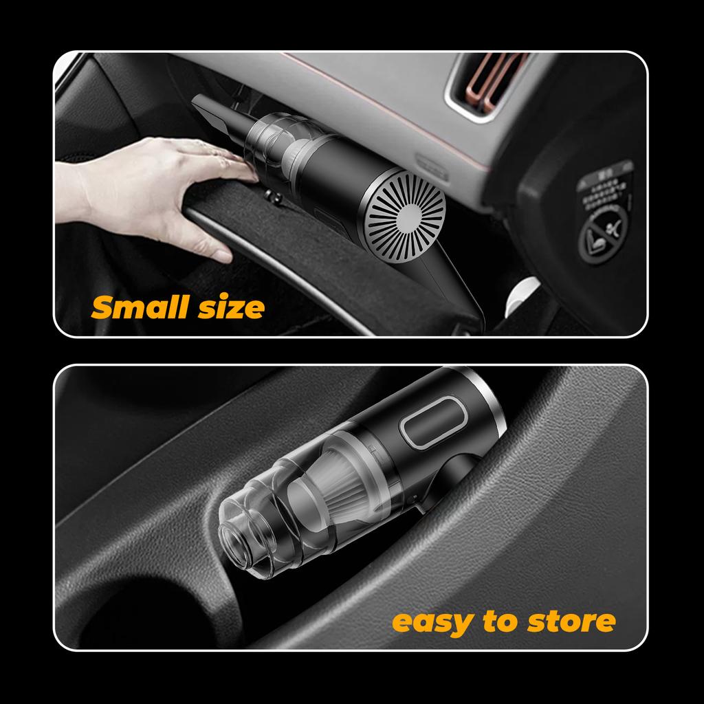 Xiaomi Cordless Car Vacuum Cleaner Rechargeable Strong Suction Handheld Vacuum Cleaner and Air Duster for Home Car Pet Office