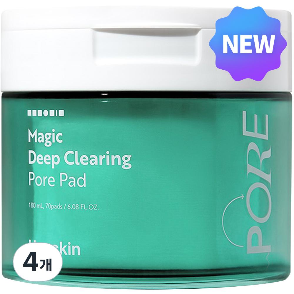 Салфетки Hanskin Magic Deep Clearing Pore Pad 180 мл, 70 листов, 4 шт.
