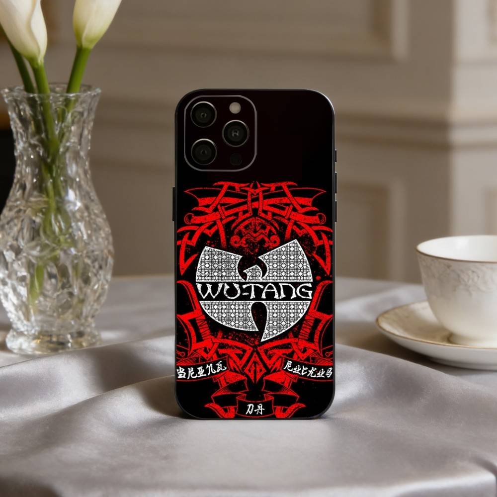 Чехол для телефона Wu-Tang Wu T-Tang C-Clan Ultra для iPhone 17,16,15,14,13,12,11 Plus,Pro Max,XS, Мягкий силиконовый черный чехол