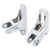 Rear Passenger Mini Footboard Mount Chrome for Harley Davidson Touring 1993-2023 Road King Road Glide Street Glide Electra
