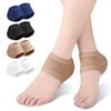 Gel Silicone Heel Protector Sleeve Heel Pads Heel Cups Plantar Support Feet Care Skin Repair Cushion Half-yard Socks