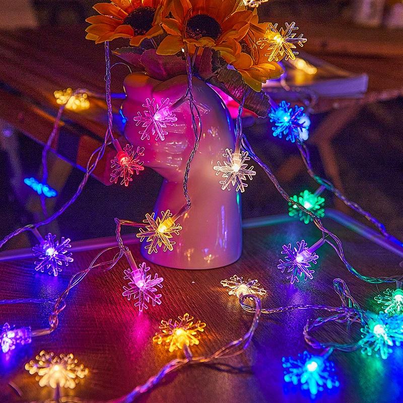 20 светодиодов Домашнее украшение Водонепроницаемые пузыри для рождественской елки Гирлянды 300 см Гирлянды Уличный светильник Шар