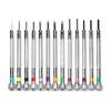 13 Pieces Micro- Precision Watch Screwdriver Jeweler Watch Screwdriver Set 0.6-2.0 Mm for Watch Repair Jewelry Eyeglass