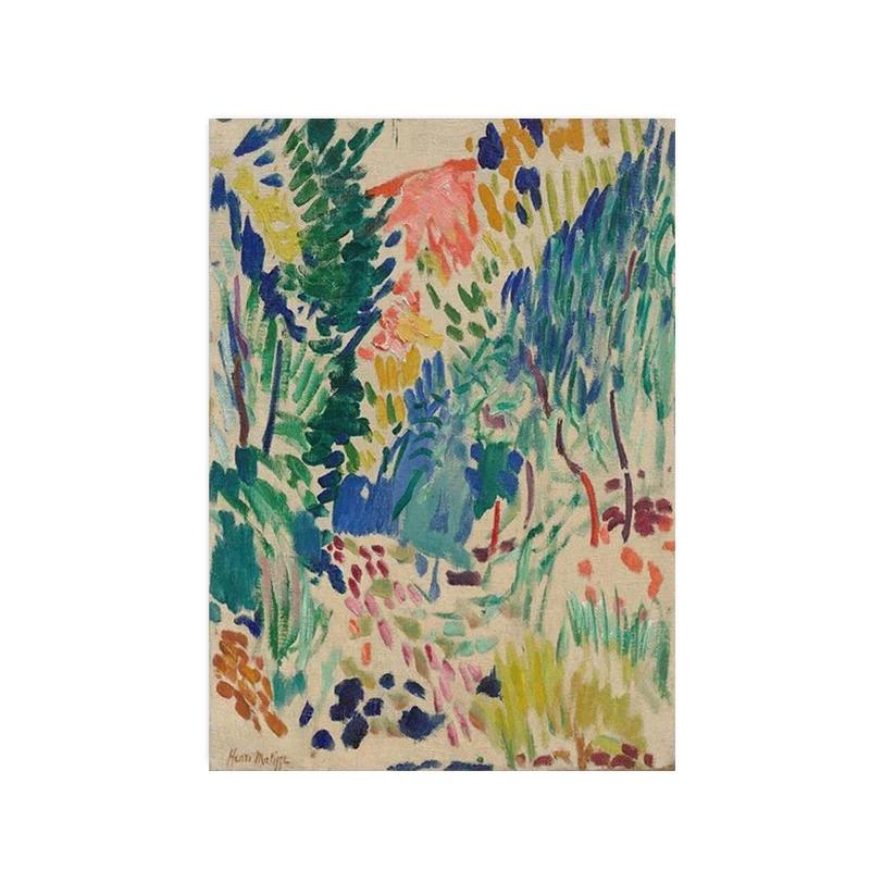 Матисс Ретро Плакаты И Принты Абстракционизм Пейзаж Холст Картина Настенное Искусство Для Гостиной Украшения Дома
