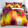 Colorful Cosmic Nebulae Planet 3D Printed Bedding Set Cozy Soft Duvet Cover King Queen Twin Size Birthday Gift Bedroom Decor