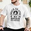 Унисекс Унисекс Футболка Тренировка честь Мода Хлопковые Футболки С коротким рукавом Бразильское Джиу-джитсу BJJ Футболка Круглый воротник Одежда Подарок