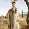 WENSLI Shan Hai Qing Unisex Silk Cashmere Scarf