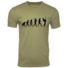 Men's T Shirt Summer Short Sleeved Funny T-Shirts Evolution Male Drummer 3d Print Fashion O-Neck Streetware Oversized Tee Shirt Men