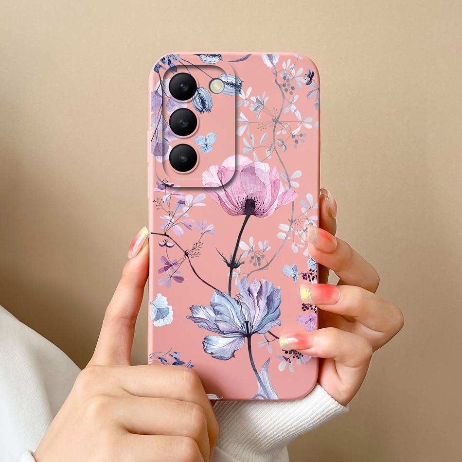 For Vivo V30 Lite V30E V30SE Phone Case Cool Bear Full Coverage Anti Drop Bumper For Vivo V30Lite V30 SE Liquid Silicone Fundas
