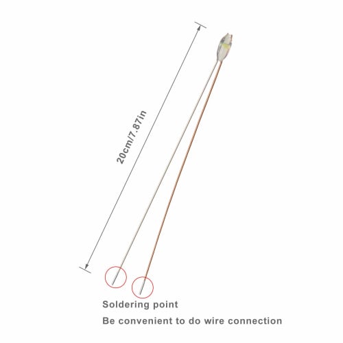 Eve Model CD0603W, 30-pack of SMD 0603 Chip LEDs with Wiring, White, and Resistors Included, for Model Trains, Railways, Buildings, and Dioramas.