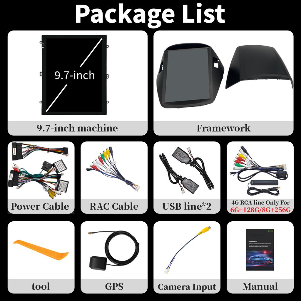 9,7" для Hyundai Tucson IX35 2009-2015 Автомобильный Радио Мультимедиа Навигация Беспроводной CarPlay 4G GPS Центральный Android Мультимедиа Экран