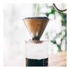 Двойная металлическая воронка HARIO для 1~4 чашек, серебристая, нержавеющая сталь DMD-02-HSV