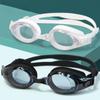 Очки высокой четкости в большой оправе. Универсальные очки для плавания для взрослых. Водонепроницаемые и противотуманные гальваники. Встроенные беруши и очки для плавания.