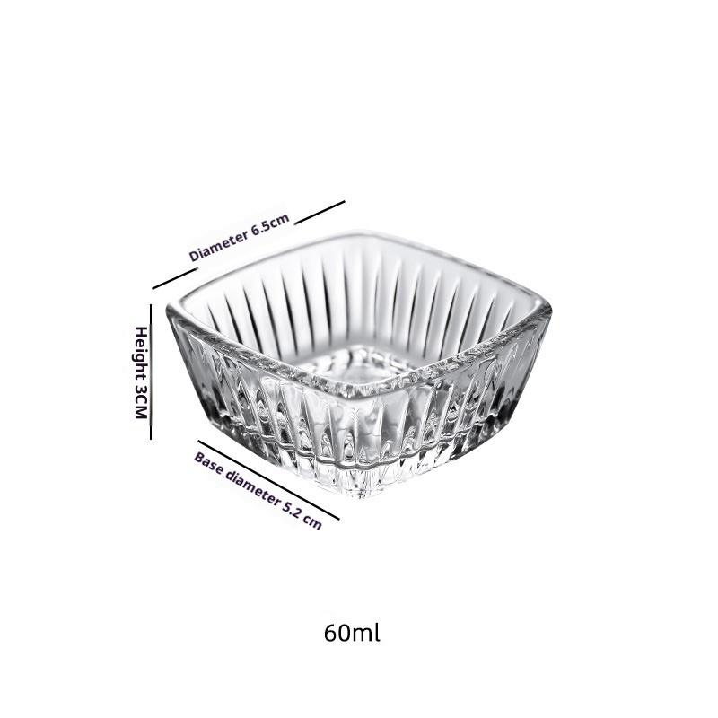 1/6 шт. Мини-стеклянные миски для подготовки по 60 мл Стеклянные рамекины Миски для подачи блюд Смешивания Приготовления Соуса Орехов Конфет Десерта Салата