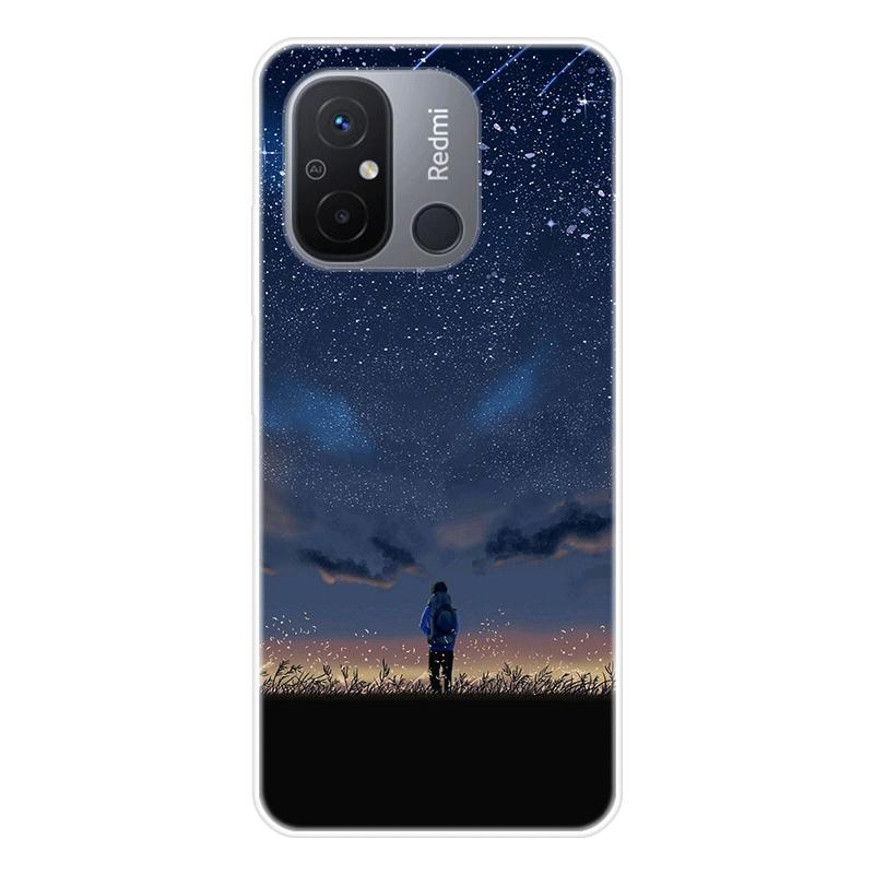 Для Xiaomi Redmi 12C 12 C Redmi12C чехол Мягкая силиконовая задняя крышка Мультяшный чехол для телефона Разнообразие