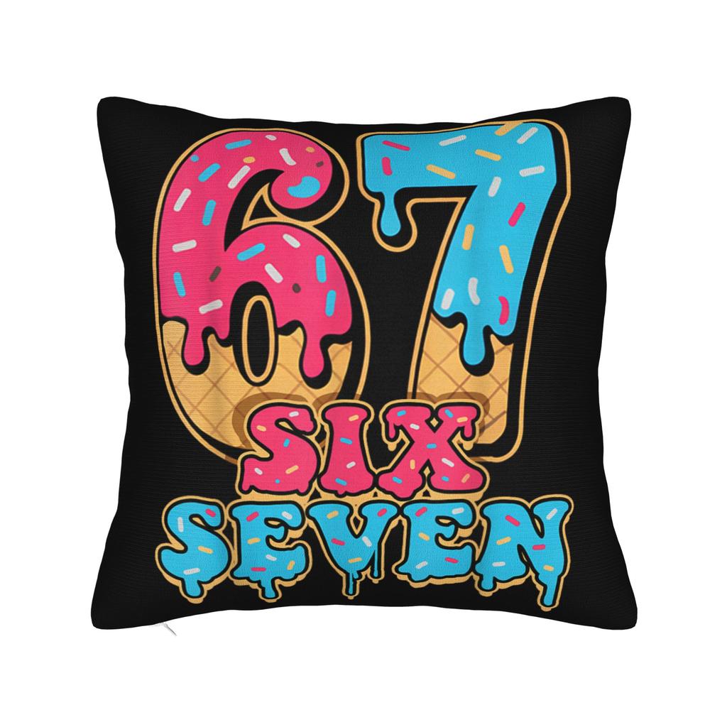 6 7 Рождество 67 Санта Наволочка Мягкая Наволочка для Подушки Кавайная Наволочка Для Стула Дивана Домашний Декор