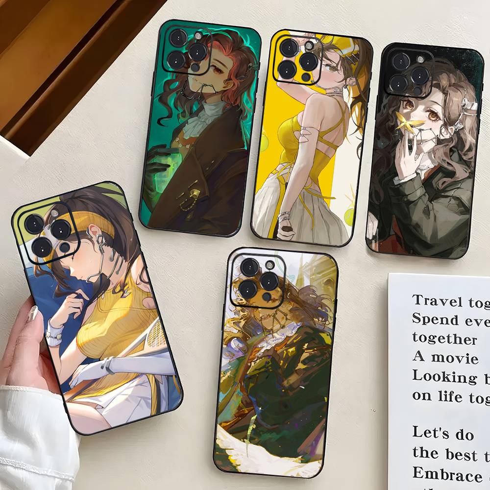 Зубная фея Анимированная игра R-Reverse 1999 Чехол для телефона For IPhone 17 Air 16 15 14 13 Pro Max 11 12 Черный силиконовый чехол
