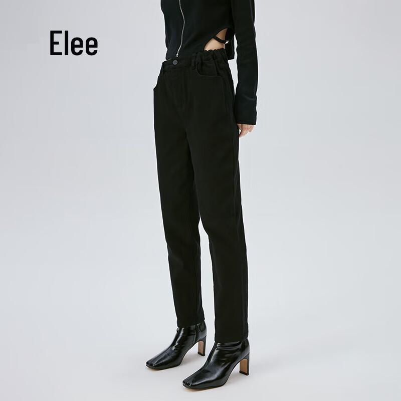 Aolayie Women's High-Waist Straight-Leg Jeans