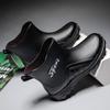 2025 New Water Shoes Men's Fashion Short Rain Shoes Rain Boots Thick Sole Wear-resistant Kitchen Car Wash Work Shoes Men