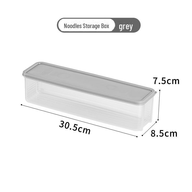 Прямоугольный пищевой контейнер для хранения лапши с крышкой для холодильника
