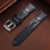 Vintage Oil Wax Cowhide Strap 18mm 20mm 22mm 24mm Genuine Leather Watch Band for Omega for Panerai for Seiko Retro Bracelet Belt
