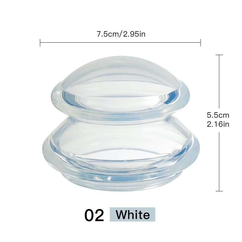 Силиконовые массажные банки Массаж глубоких тканей Массажер для тела Вакуумная банка Антицеллюлитная присоска Инструмент для здоровья Скребок