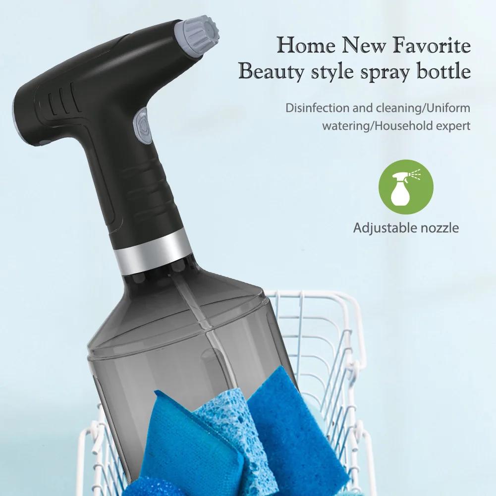 Электрический пульверизатор для растений 900 мл Автоматический полив Опрыскиватель туманом USB Электрический дезинфицирующий распылитель Машина для полива Растения Садовые инструменты