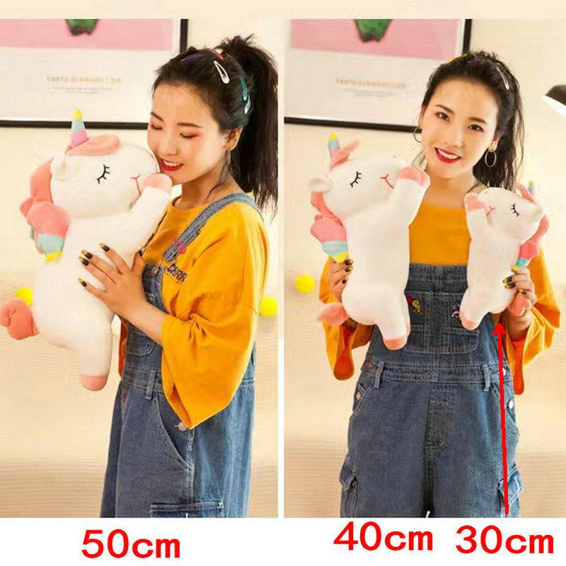 30cm Soft Unicorn Plush Toys Cartoon Stuffed Animal Doll Pillow Kawaii Peluche Boys Birthday Gifts Home Decor