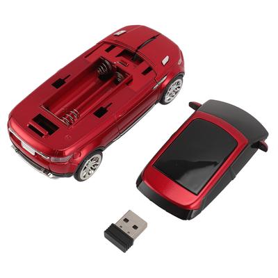 Беспроводная игровая мышь в форме автомобиля, спортивный автомобиль, 2,4 ГГц, 1600 DPI, классная 3D-мышь в форме автомобиля с USB-приемником для ноутбука