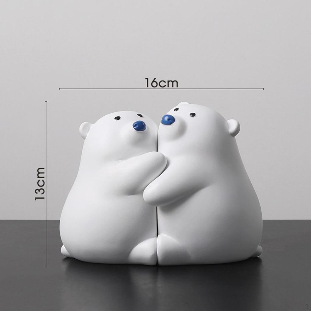 2 шт. Подставка для книг в виде медведя, украшение для детского стола, милый шкаф, домашний декор, подставка для книг
