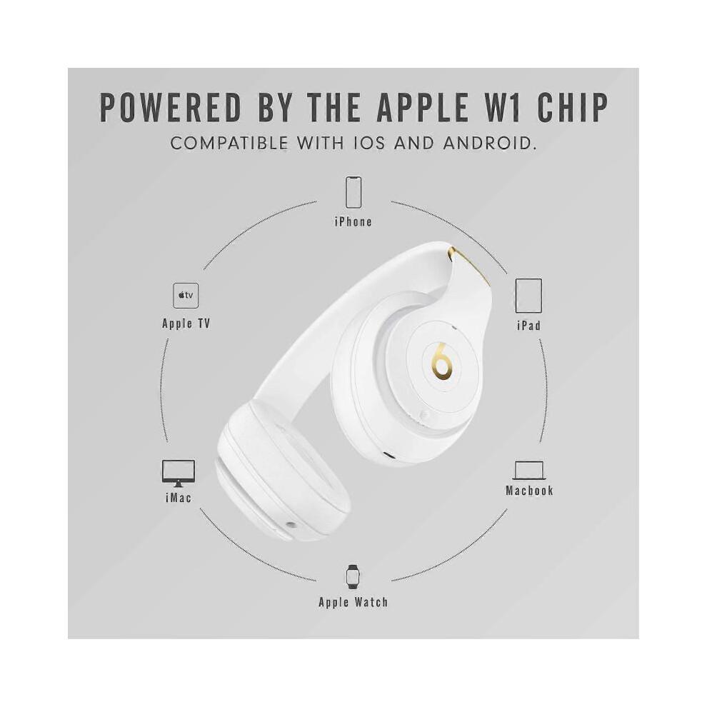 Беспроводные наушники с шумоподавлением, закрытого типа - Чип Apple W1