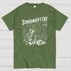 Schrödingers Cat Escape Plan Cotton Summer Casual Cool Loose T-Shirt