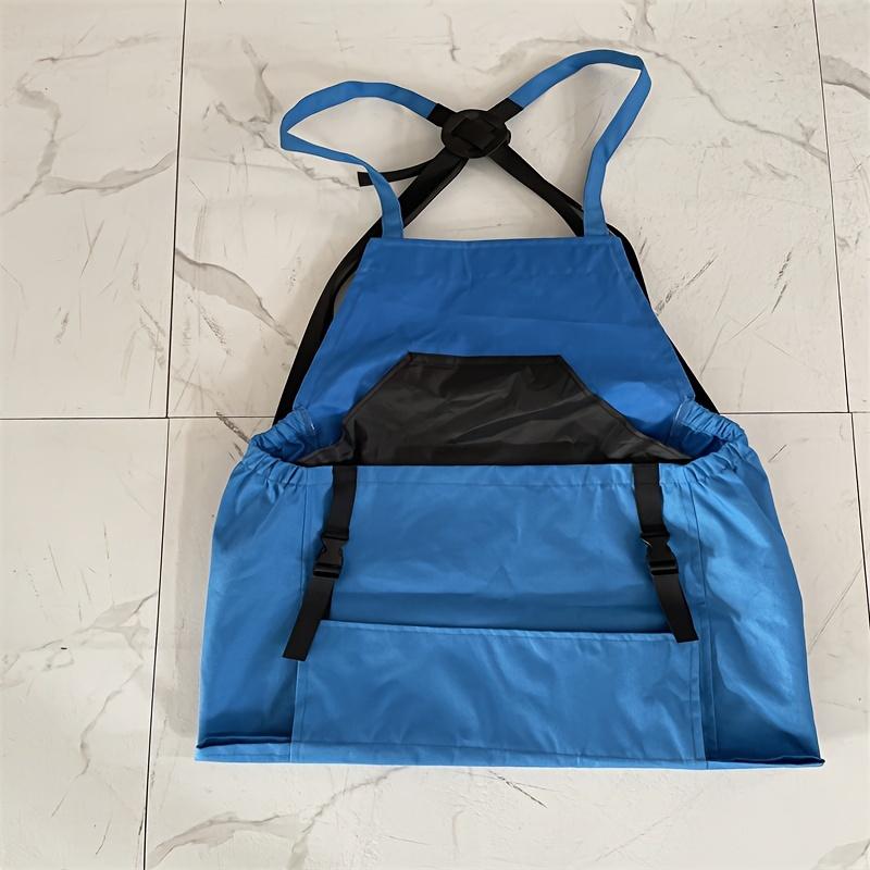 1 шт., многоцелевой садовый фартук с большим карманом для хранения фруктов и овощей