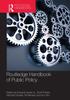 Книга Routledge Handbook of Public Policy