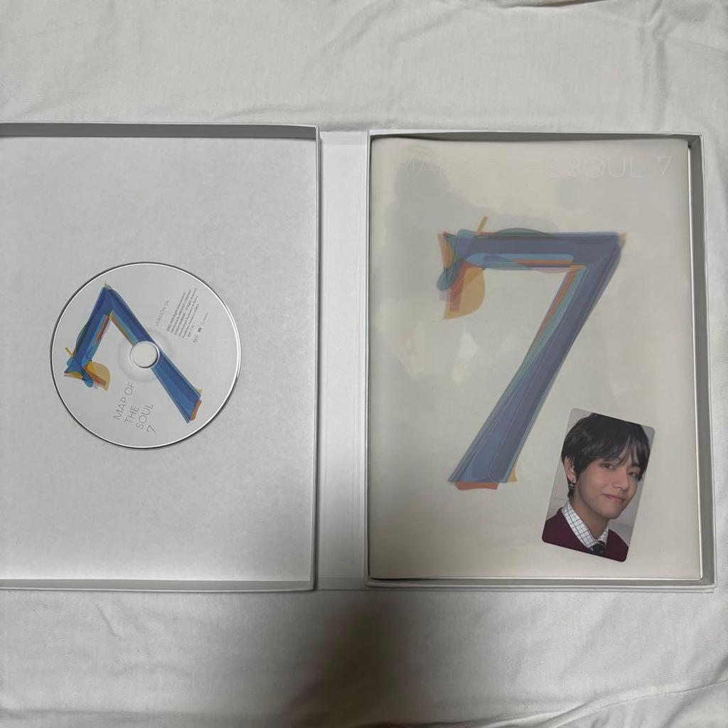 [Б/У] ВЕРСИЯ MAP OF THE SOUL 7 с прозрачным файлом