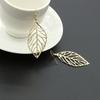 SUMENG 2024 New Fashion Jewelry Hollow Metal Leaf Dangling Long Statement Drop Earrings For Women Gifts