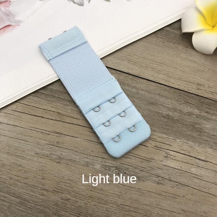 Эластичная эластичная маленькая двубортная пряжка-удлинитель нижнего белья Удлинитель бюстгальтера с крючком и застежкой на глаза Трехрядная пряжка с 2 пряжками Удлинительная пряжка