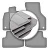 Серые автомобильные коврики для: Volkswagen Golf VIII alltrack, хэтчбек, универсал, variant (2019-)