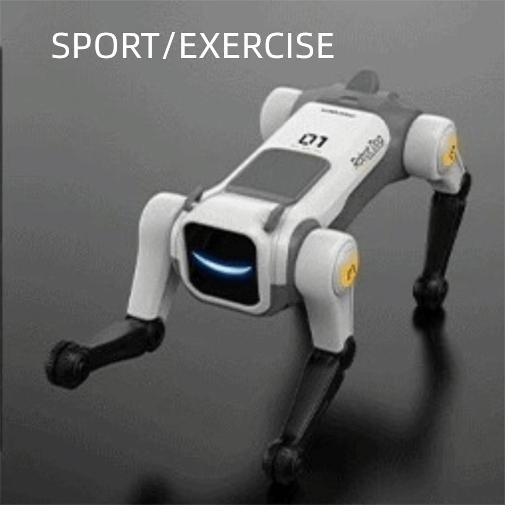 Programmable RC Robot Dog Voice Command Mechanical Dog Stunt Robot Smart Robot Dog Kids Toys