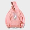 Cartoon anime hooded sweater men's and women's trendy brand loose casual teen student jacket top